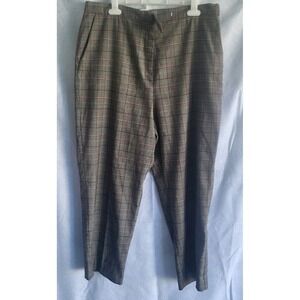 preswick and Moore women's suit‎ dress pants plaid size 14